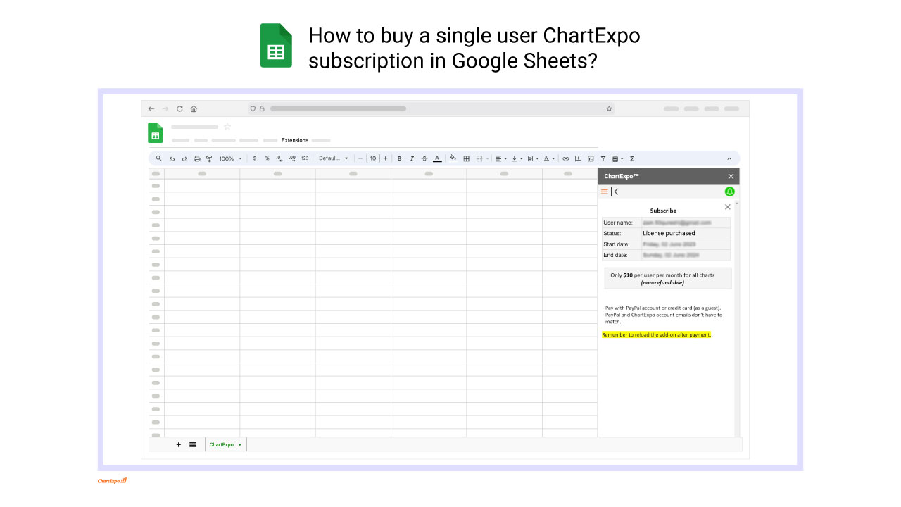 ChartExpo Google Sheets